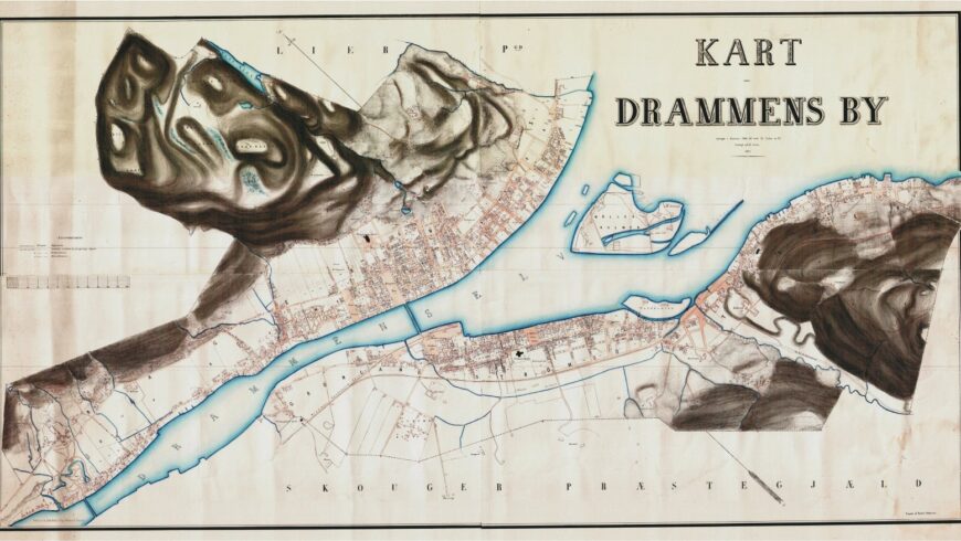 Drammen 1870